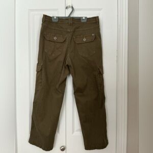 Kuhl Kultivatr Pants Womens Stretch Canvas Cargo Sage Green 12